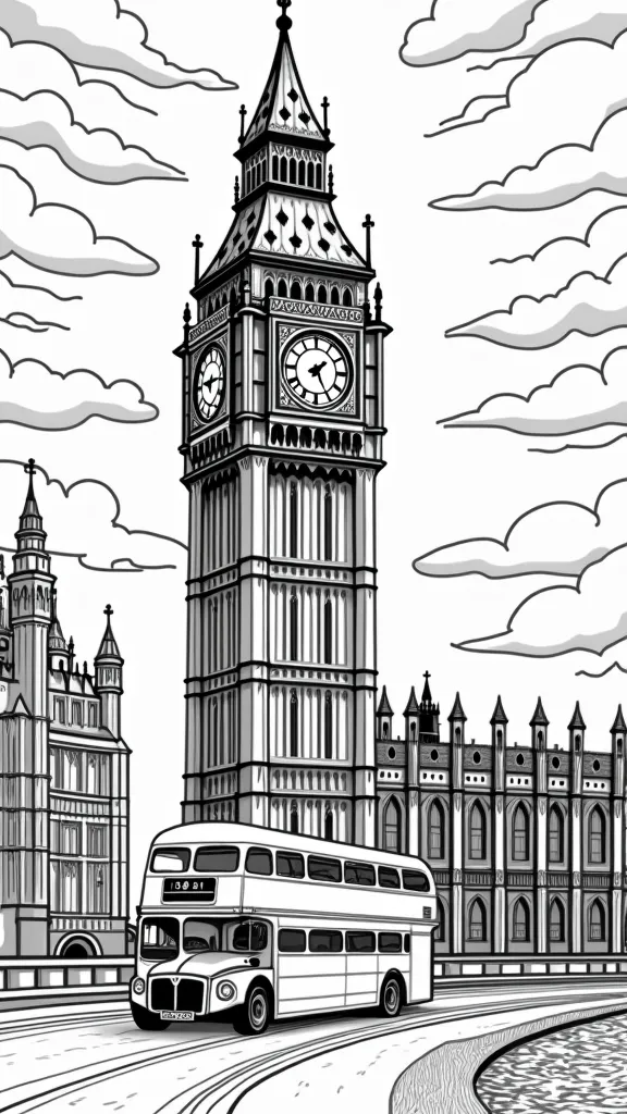 great britain coloring pages